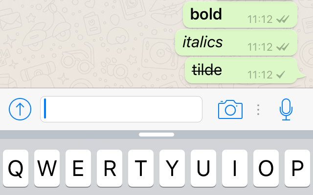 WhatsApp Updates Text Formatting Tools