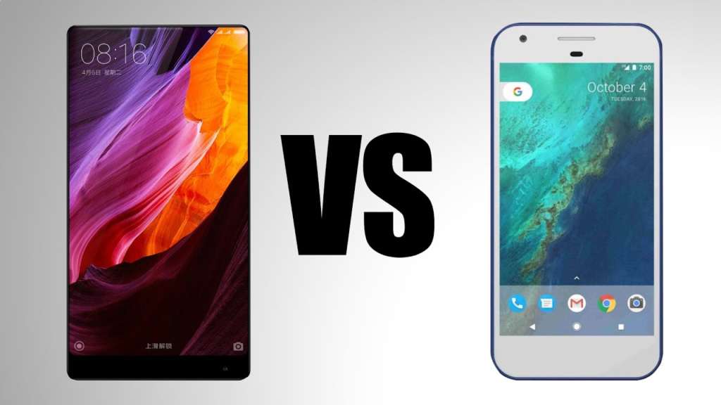 Google Pixel vs Xiaomi Mi Mix