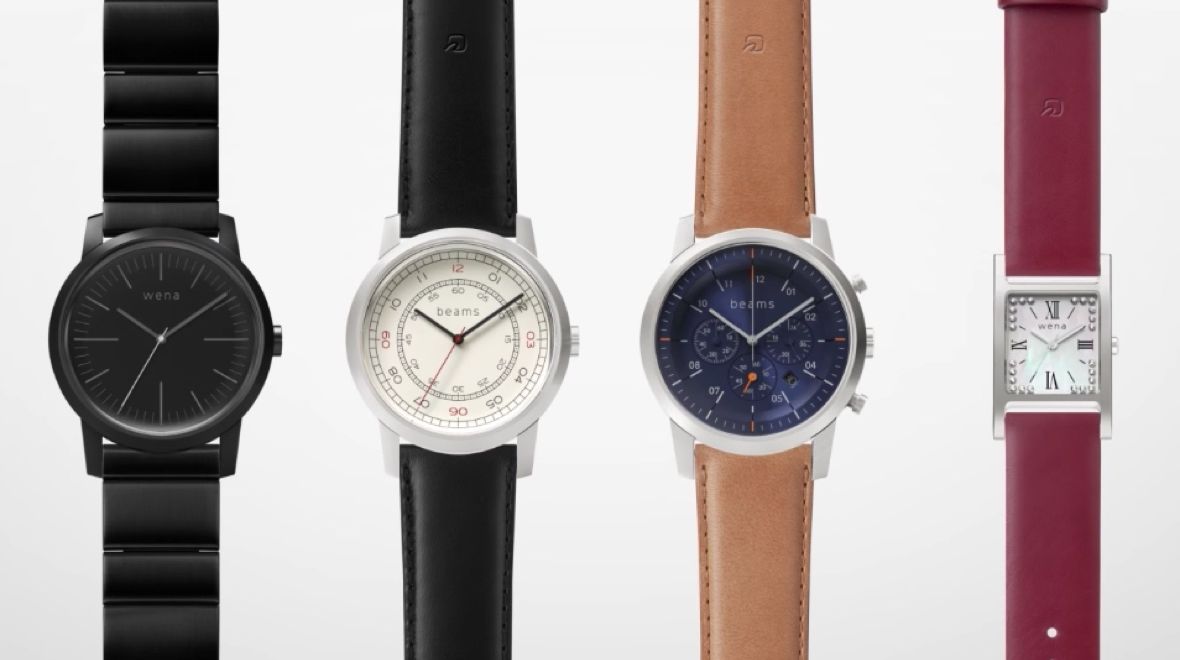 Sony's New ‘Three Hands Square’ Wena Wrist Hybrid Watch Coming Soon