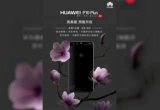 Huawei P10 Plus Bright Black