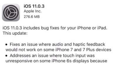 Apple iOS 11.0.3