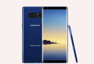 Samsung Galaxy Note 8 deep sea blue